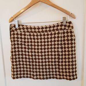 Gingham retro miniskirt Plenty By Tracy Reece sz8
